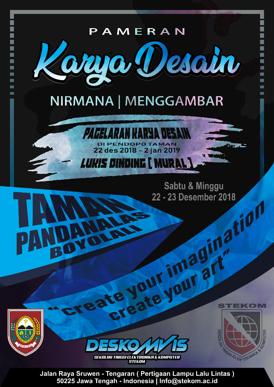 PAMERAN KARYA DESAIN DASAR DAN MENGGAMBAR