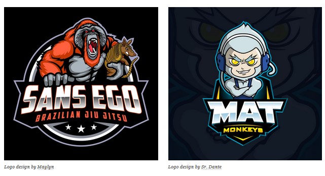 Sampel Desain Logo Seni Bela Diri Next