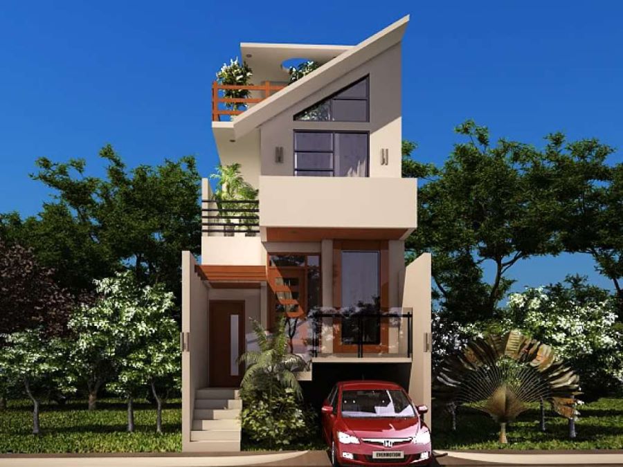 Inspirasi Desain Rumah 5×10 Modern
