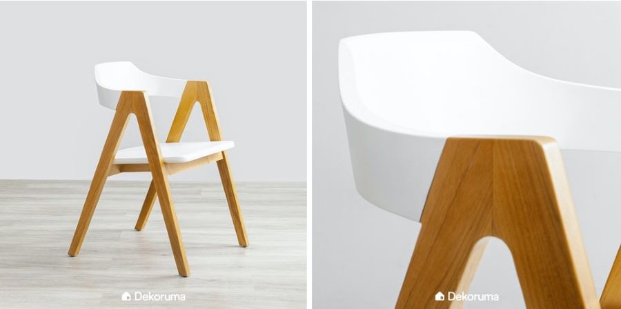 Ide Model Kursi Kayu Simple nan Estetik