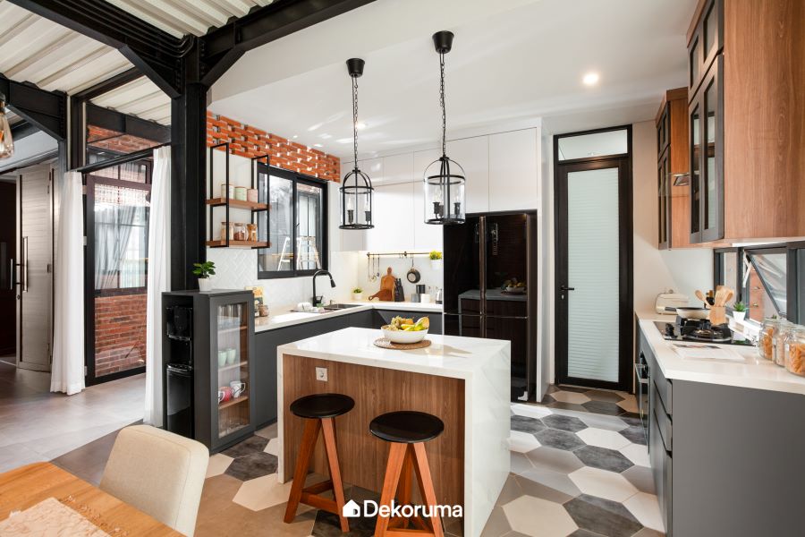 7 Ide Desain Rumah Industrial Super Kece