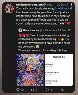 NFT Artist dari Indonesia yang karyanya dibeli oleh Adik Mark Zuckerberg