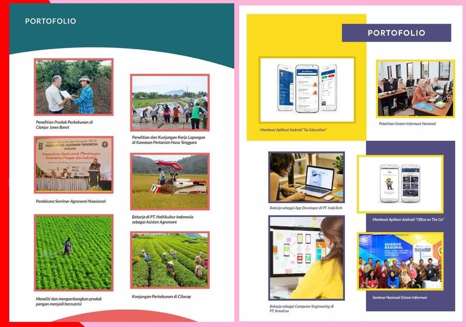 Portofolio Kreatif Menggunakan Tema WordPress
