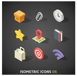 Tren Desain Isometric