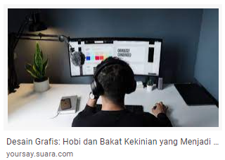 Ladang penghasilan dari Hobi Desain Grafis