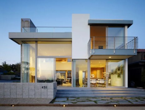 Rumah Minimalis Modern 2 Lantai, Inspirasi ide tugas Mata Kuliah Desain Grafis Arsitektur