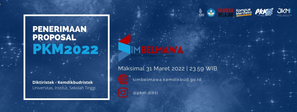 Program Kreativitas Mahasiswa Tahun 2022 – Diktiristek