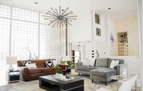 Inspirasi Penggunaan Glass Block Cantik di Ruang Tamu