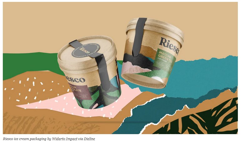 Inspirasi Desain Kemasan Es Krim