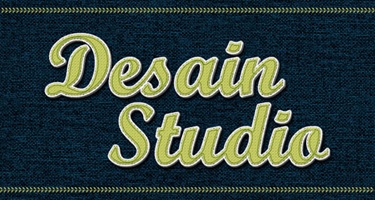 MEMBUAT EFEK TEKS FABRIC STYLE DI PHOTOSHOP