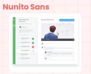 Font Populer untuk desain UI