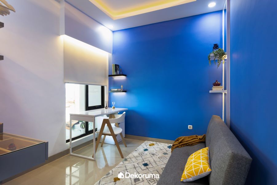 Ide Warna Untuk Finishing Dinding Ruang Keluarga