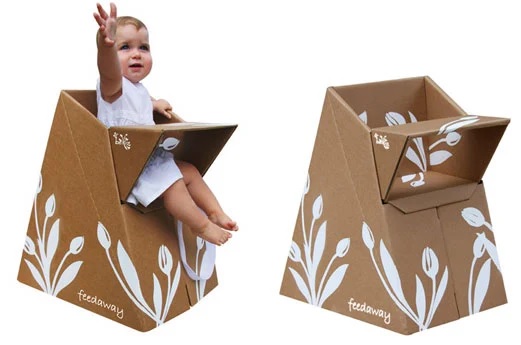 Desain Kreatif : Furnitur Dari Kertas Kardus