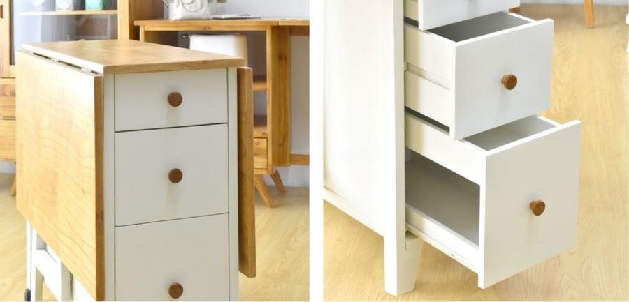 Meja  Minimalis Modern yang Spacesaving