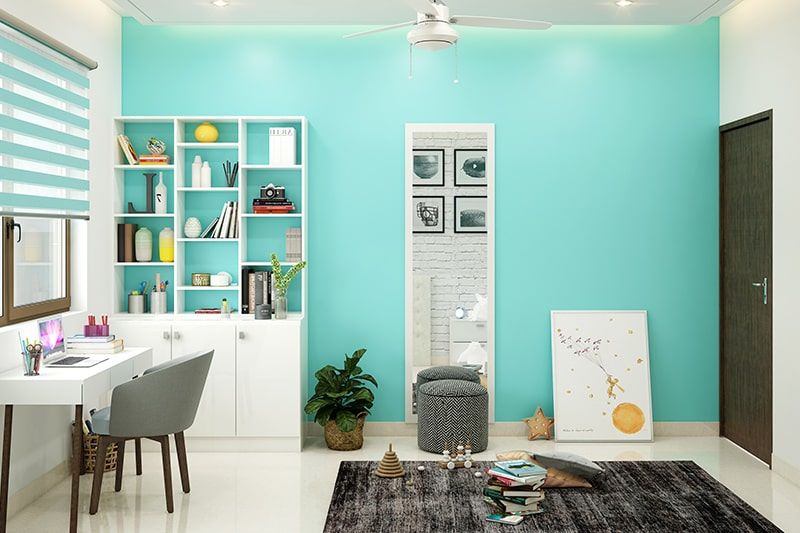Inspirasi Warna Cyan Pada Hunian
