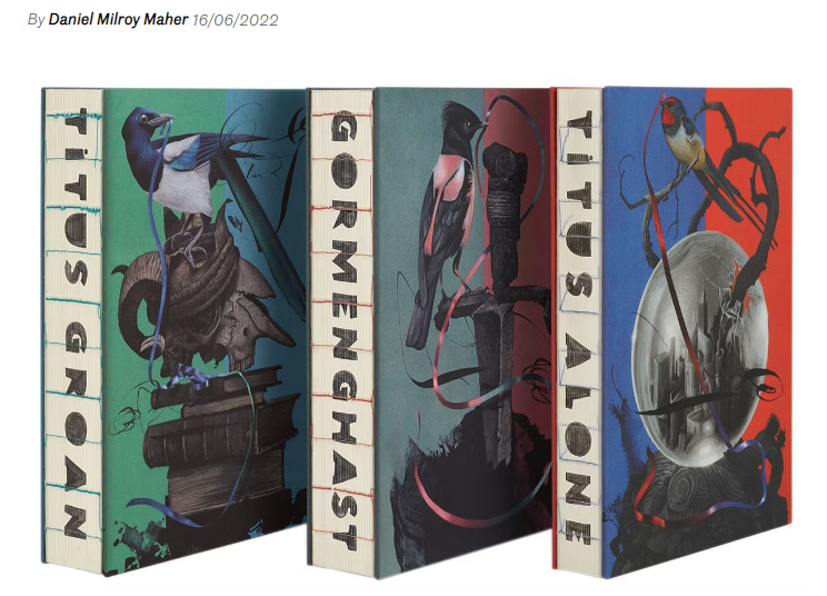 Dave McKean menata kembali fantasi gothic klasik Trilogi Gormenghast