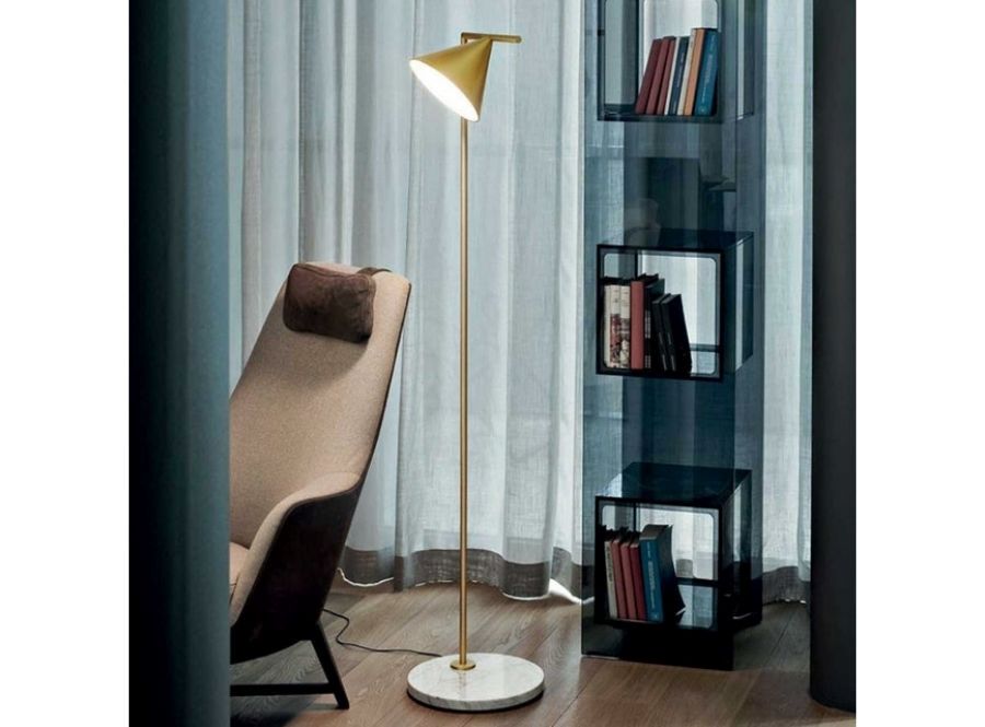 Ide Penempatan Standing lamp di  Sudut Interior Ruang