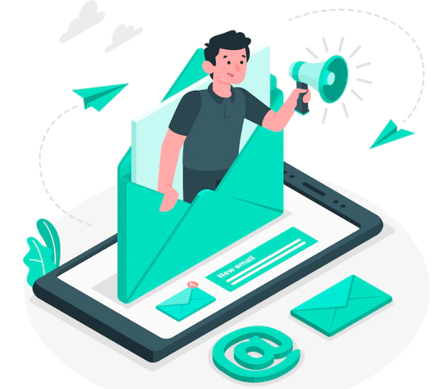 Mendesain Visual Grafis Email