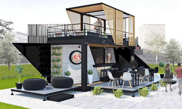 Container Cafe Sebagai Ide Usaha Kreatif