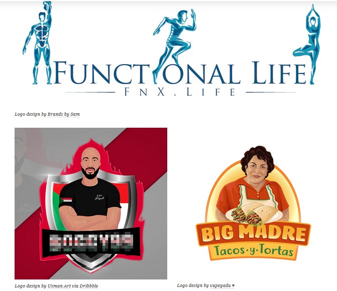 Logo People yang proporsional secara realistis