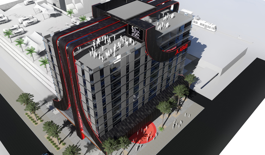 Hotel video game Atari adalah contoh lain dari masa depan yang immersive
