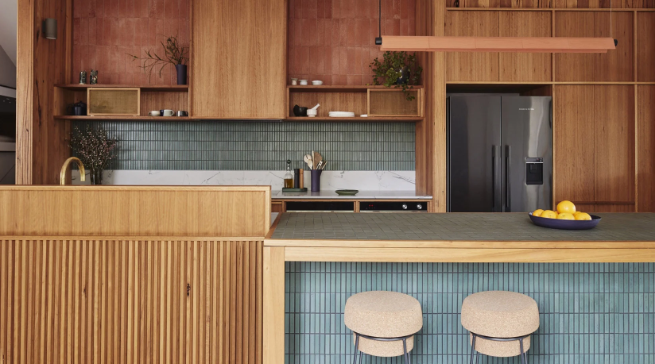Brave New Eco menerapkan warna dan bahan yang nyaman untuk Melbourne "rumah selamanya"