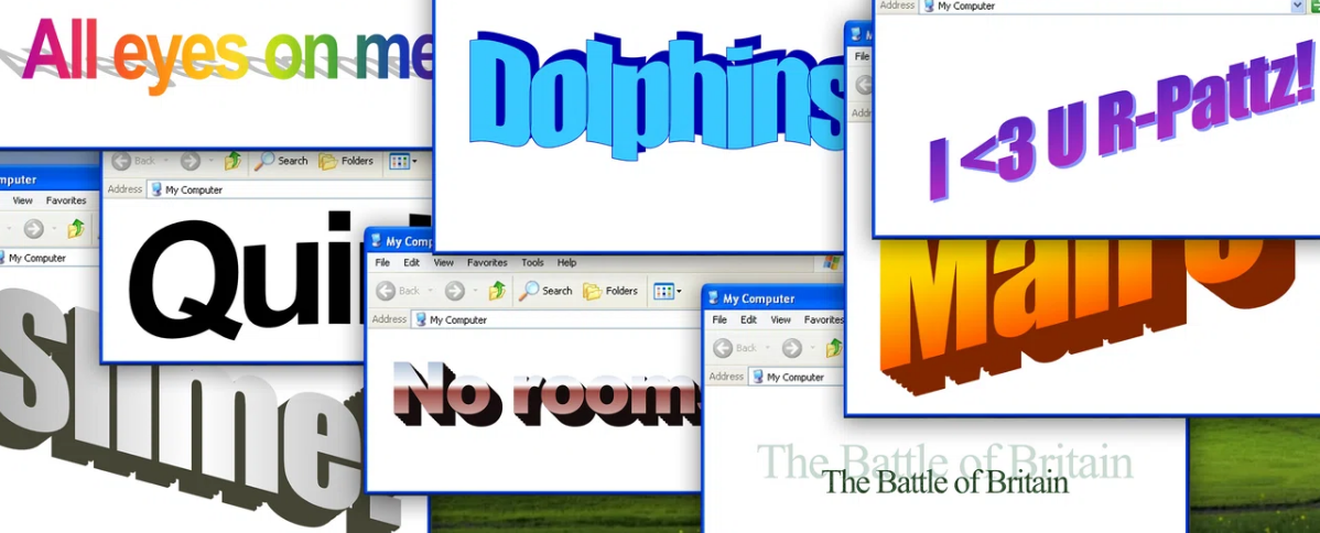 Apa kata WordArt favorit Anda tentang Anda