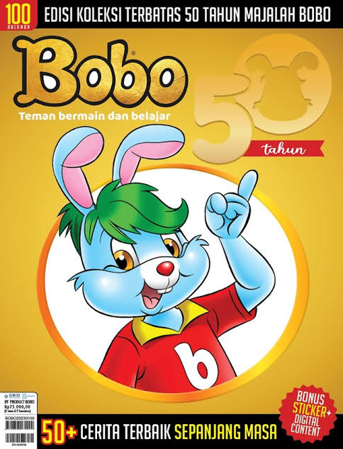 majalah Bobo edisi 50 tahun