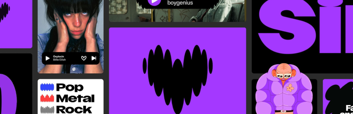 Koto merombak identitas layanan streaming musik Deezer dengan logo yang berdenyut