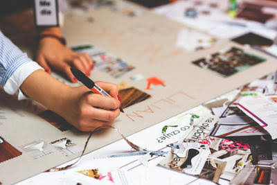 karya seni, karya desain, dan sekmentasinya