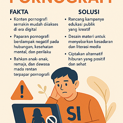 fenomena Pornografi Digital: Tantangan Global, Solusi Visual