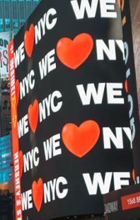 Kota New York memperkenalkan perubahan logo "I ? NY" yang kontroversial