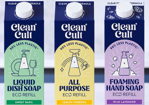 Pahlawan branding baru Cleancult dapat diisi ulang