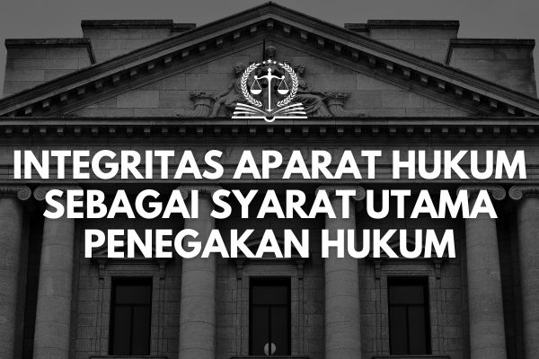 Integritas Aparat Hukum sebagai Syarat Utama Penegakan Hukum
