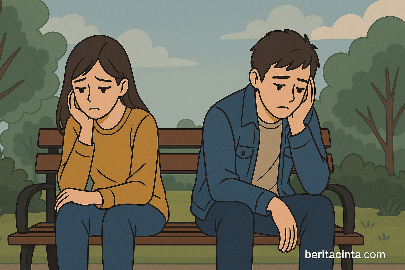 ketika keduanya sama-sama merasa "aku kurang apa"