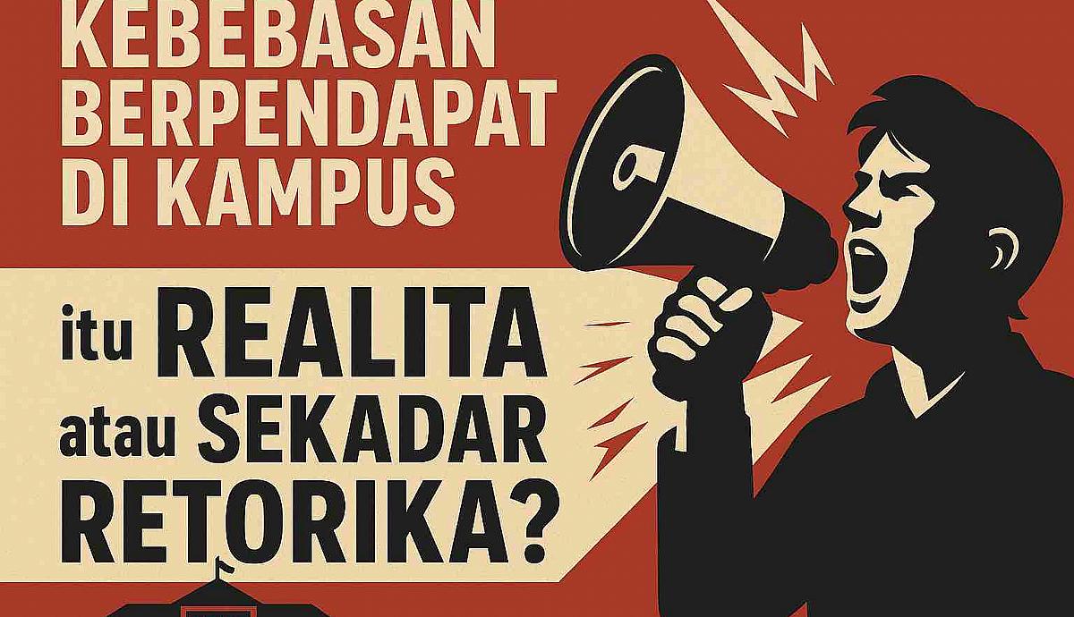 Kebebasan Berpendapat di Kampus itu Realita atau Sekadar Retorika?