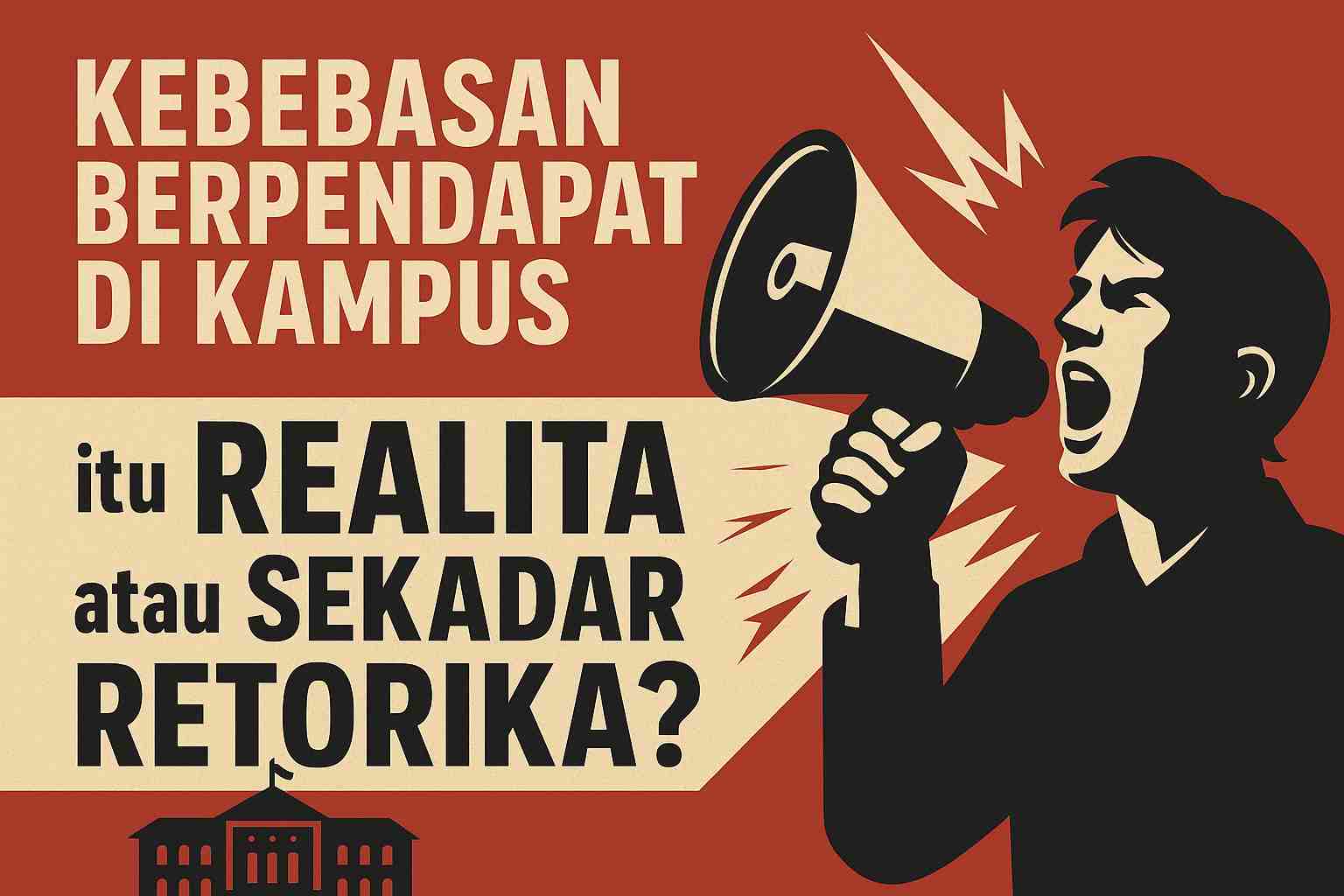 Kebebasan Berpendapat di Kampus itu Realita atau Sekadar Retorika?