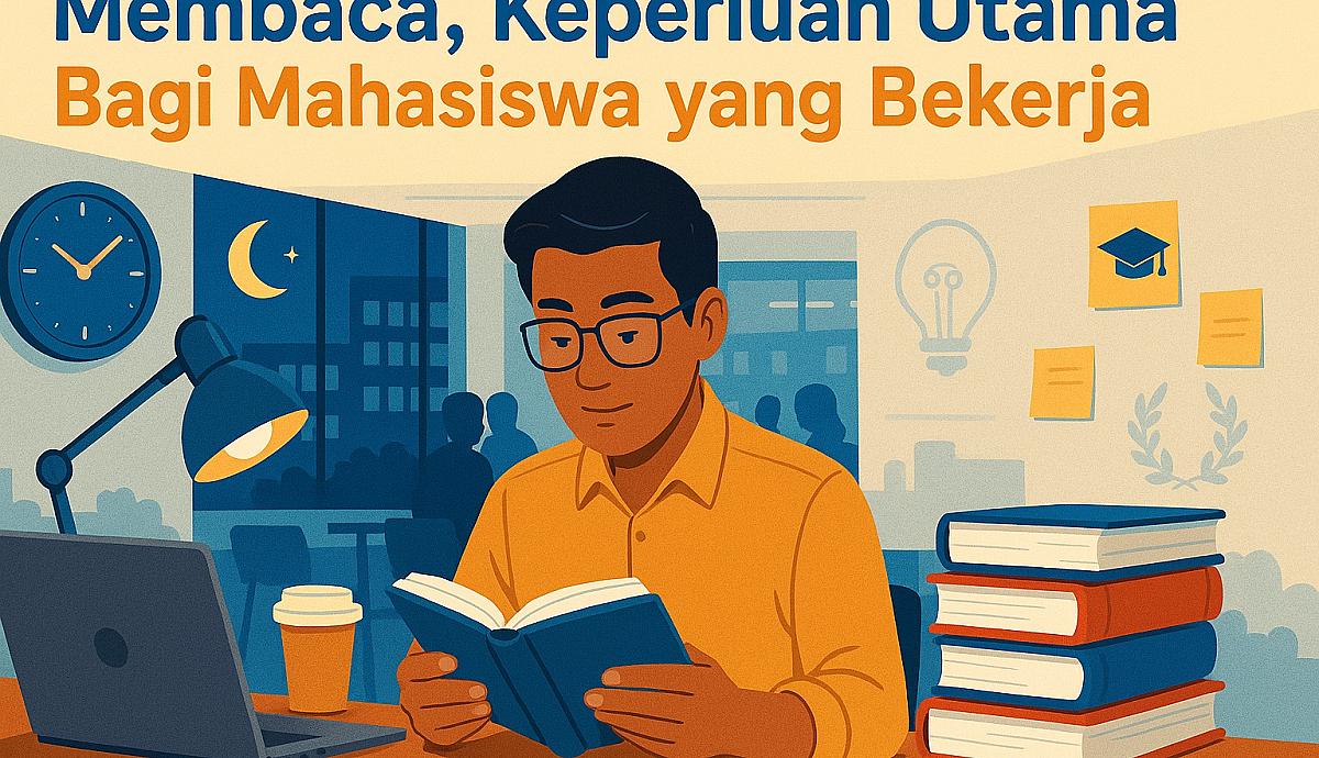 Membaca, Keperluan Utama Bagi Mahasiswa yang Berkerja