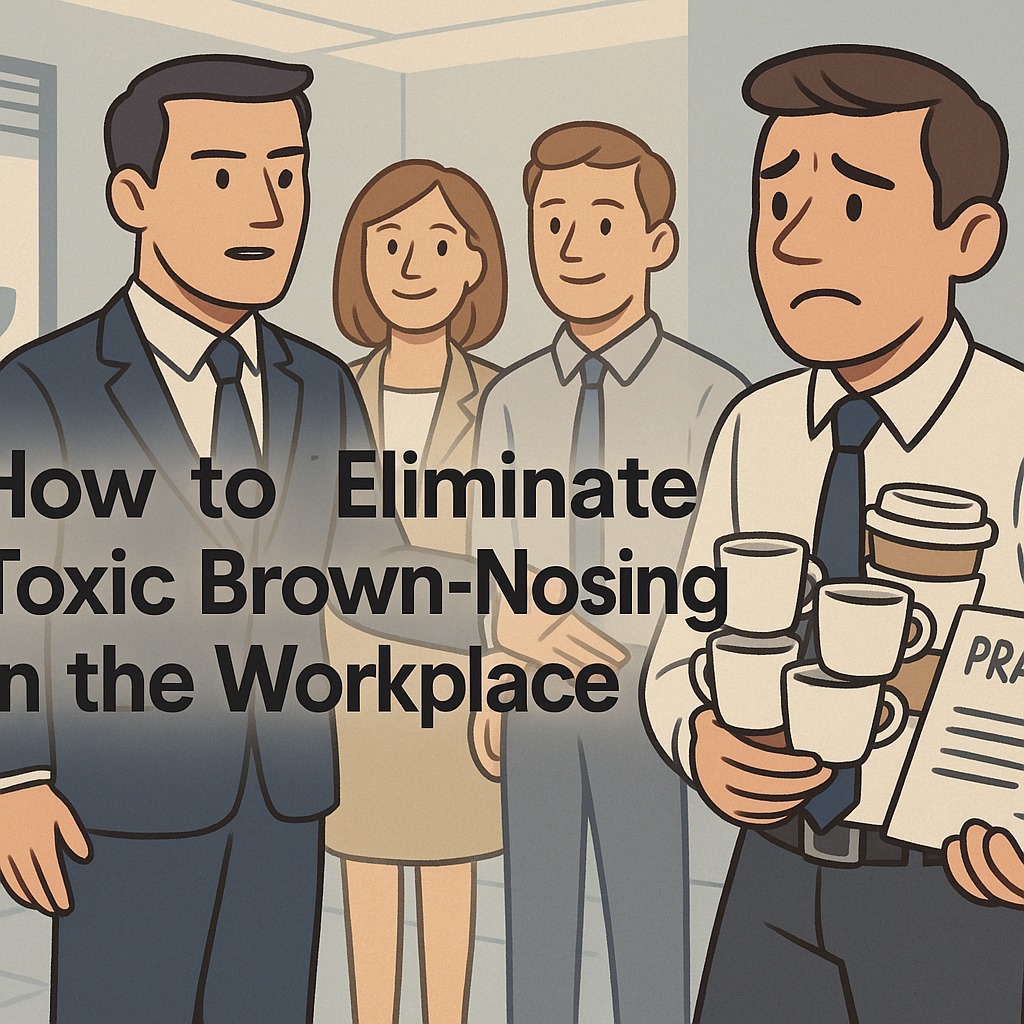 How to Eliminate Toxic Brown-Nosing in the Workplace