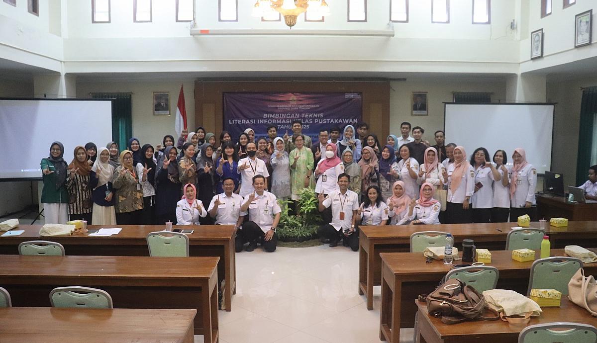 Universitas STEKOM Berpartisipasi dalam Bimtek Literasi Informasi untuk Pustakawan yang Diselenggarakan Dinas ARPUS Provinsi Jawa Tengah