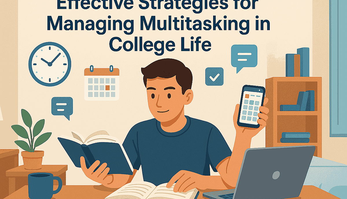 Effective Strategies for Managing Multitasking in College Life