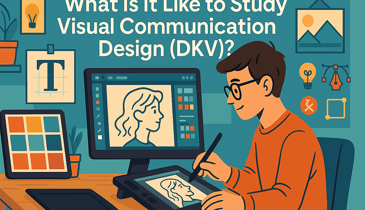 What Is It Like to Study Visual Communication Design (DKV)?