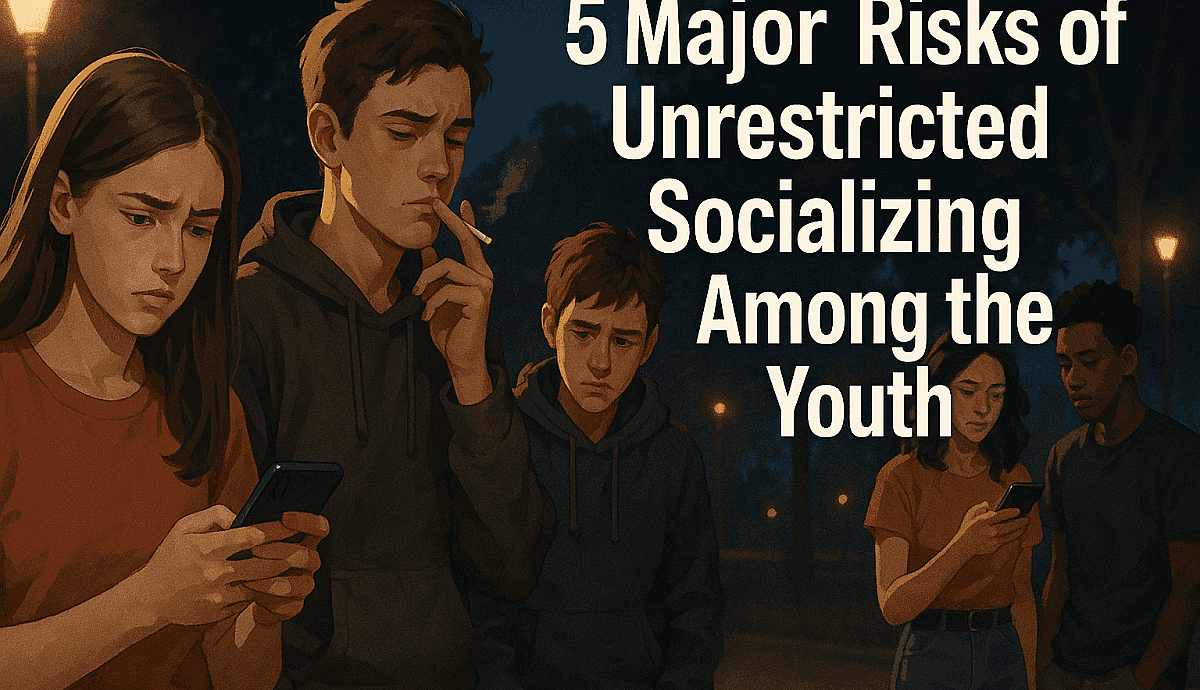 5 Major Risks of Unrestricted Socializing Among the Youth