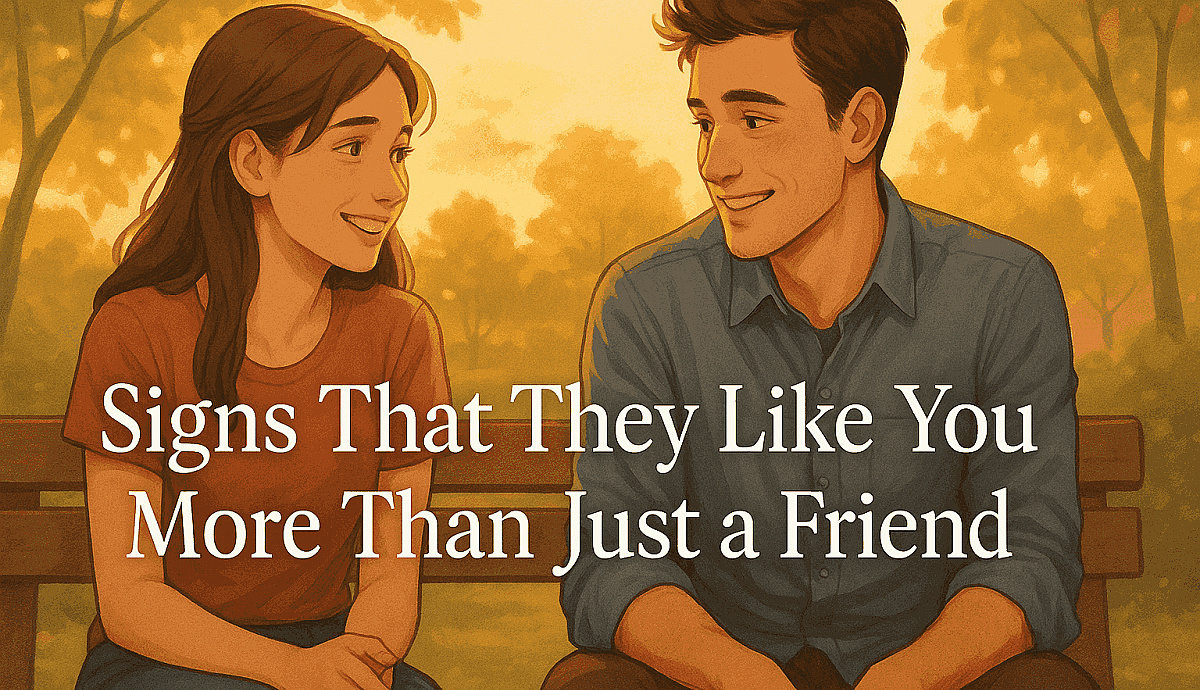 Signs That They Like You More Than Just a Friend