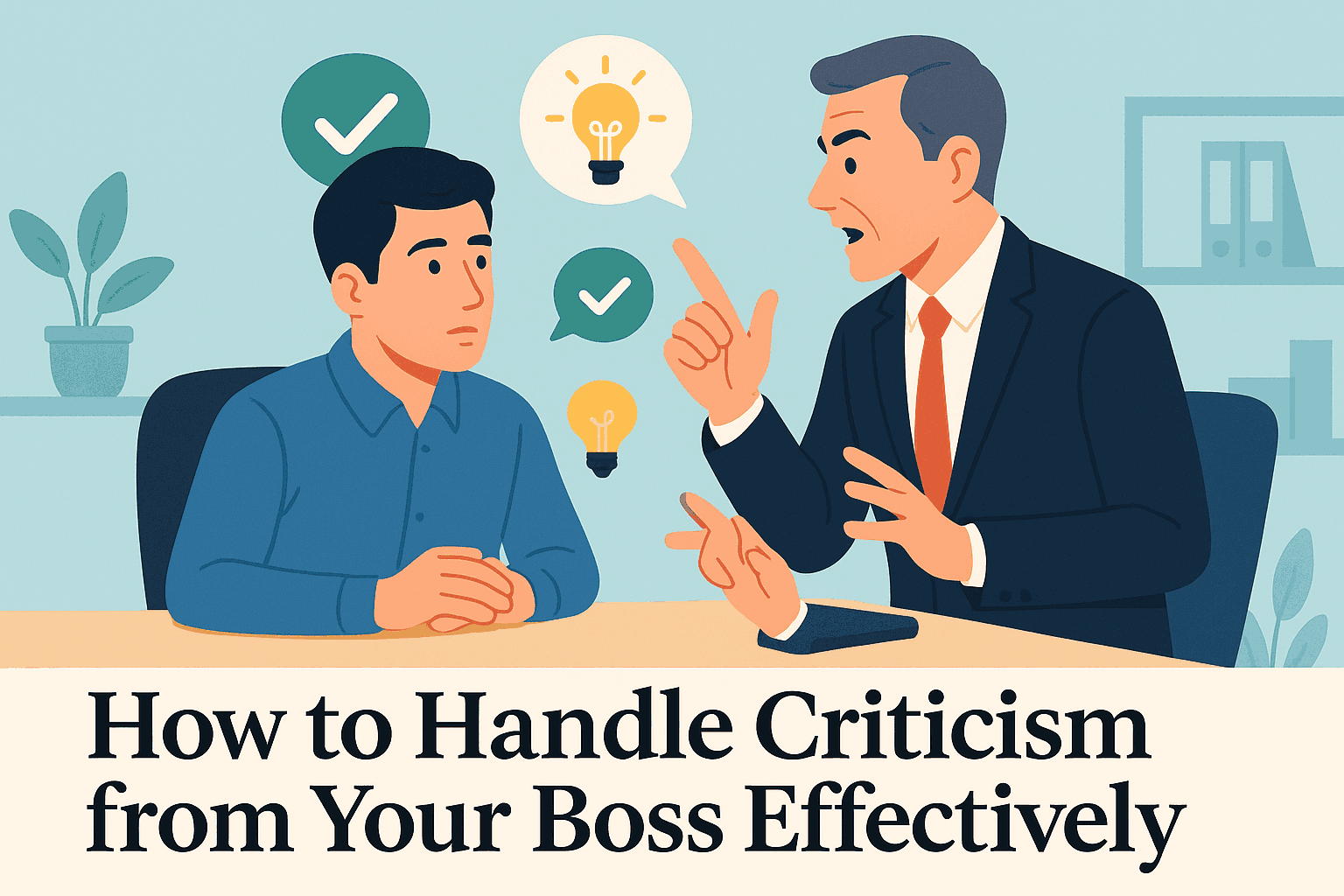 How to Handle Criticism from Your Boss Effectively