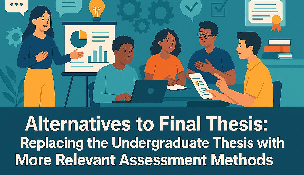Alternatives to Final Thesis: Replacing the Undergraduate Thesis with More Relevant Assessment Methods