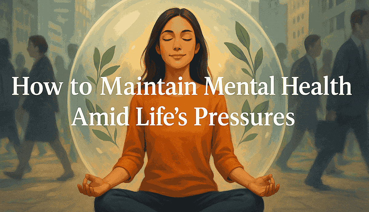 How to Maintain Mental Health Amid Life’s Pressures