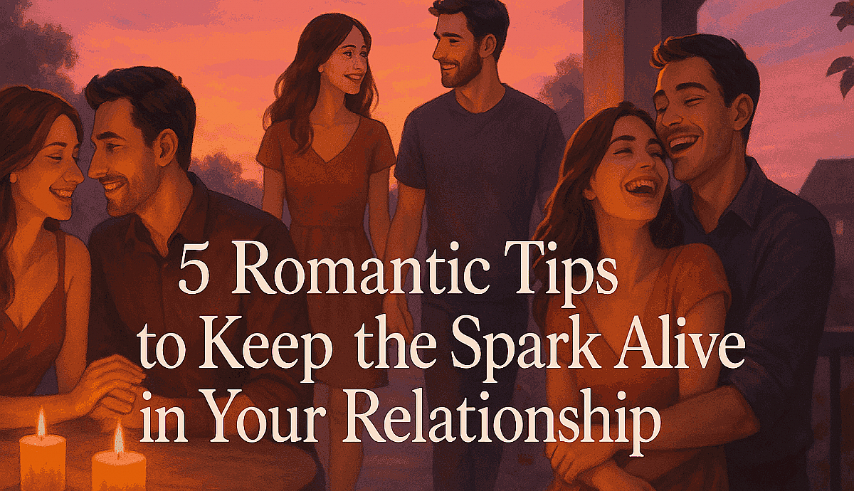5 Romantic Tips to Keep the Spark Alive in Your Relationship