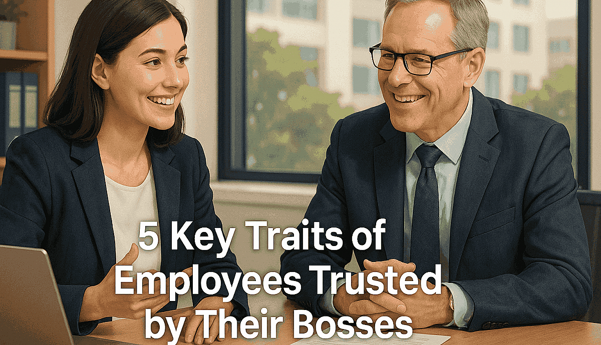 5 Key Traits of Employees Trusted by Their Bosses