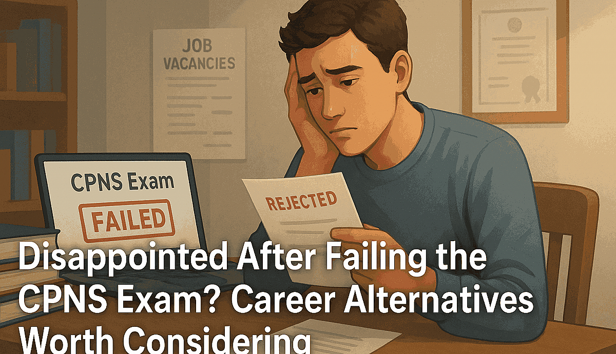 Disappointed After Failing the CPNS Exam? Career Alternatives Worth Considering